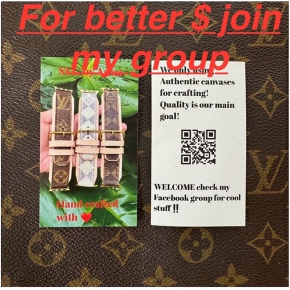 🎀 Monogram cosmetic makeup Pouch case handmade ♻️ - Picture 4 of 15